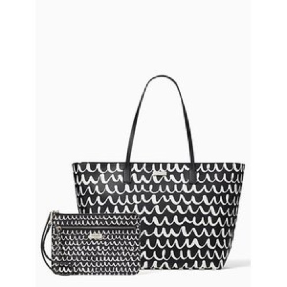Kate Spade tote and wristlet bundle